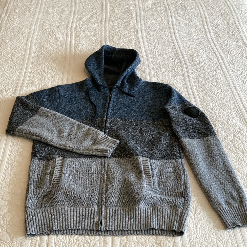 Buffalo David Bitton Zip Seater Faux Fur Lined Size Large